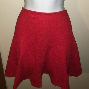 Red Guess skirt